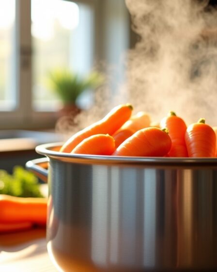 Cuisson express des carottes : maîtrisez la cocotte minute pour un résultat parfait en un clin d'œil
