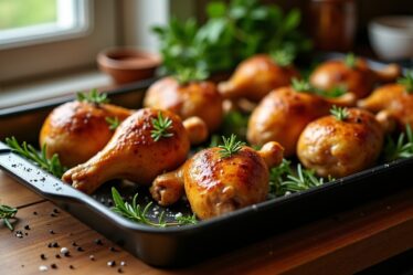 Le secret étonnant pour réussir des pilons de poulet au four parfaitement dorés et savoureux !