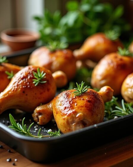 Le secret étonnant pour réussir des pilons de poulet au four parfaitement dorés et savoureux !