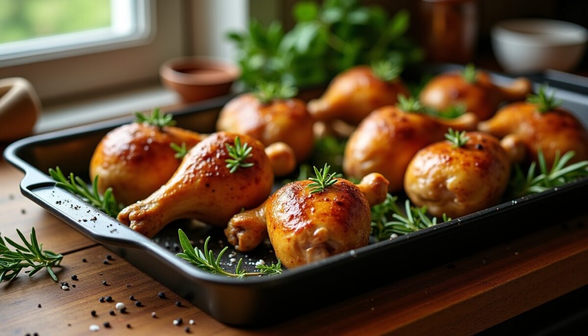 Le secret étonnant pour réussir des pilons de poulet au four parfaitement dorés et savoureux !