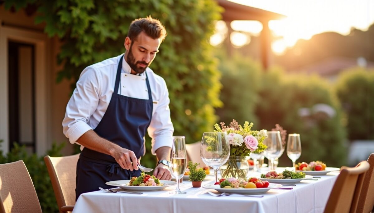 Vivez l'exception culinaire : l'expérience unique d'un chef à domicile à Saint-Tropez