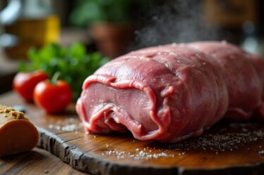 Rôti de porc de 1,5 kg au four : Découvrez l'astuce infaillible pour une cuisson express et savoureuse !