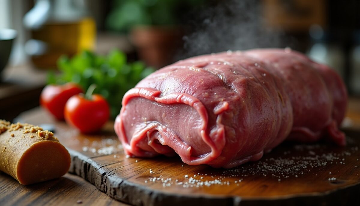 Rôti de porc de 1,5 kg au four : Découvrez l'astuce infaillible pour une cuisson express et savoureuse !