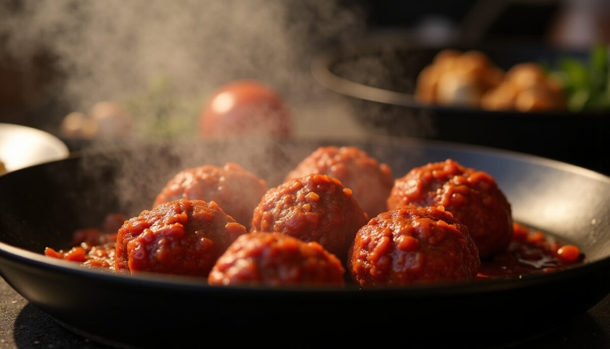 Le secret pour des boulettes de viande ultra juteuses à la poêle, prêtes en un éclair !
