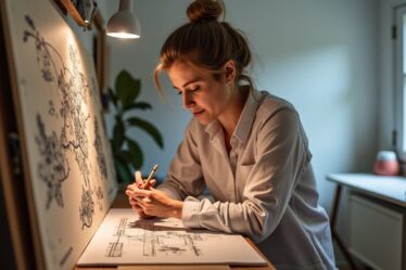 Plongez dans l’univers créatif d’Églantine André Lefebure, une artiste pleine d’inspiration