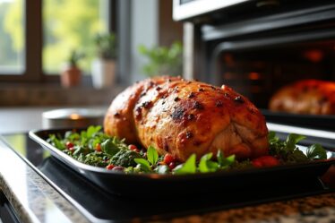 Maîtrisez la cuisson parfaite : Quel est le temps idéal pour un rôti de porc au four à chaleur tournante ?
