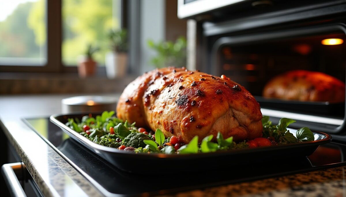 Maîtrisez la cuisson parfaite : Quel est le temps idéal pour un rôti de porc au four à chaleur tournante ?
