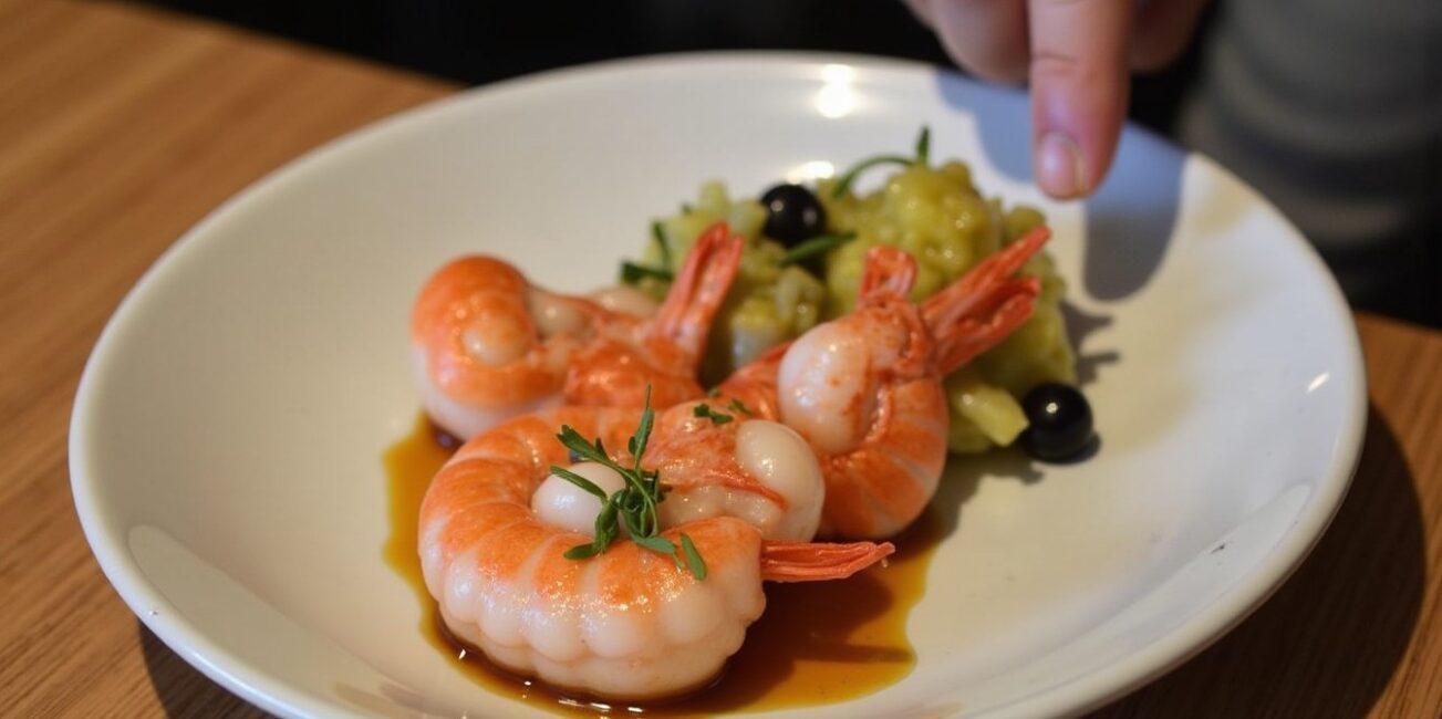 Les secrets gourmands de Roger Bitoune : gambas et Saint-Jacques sublimés