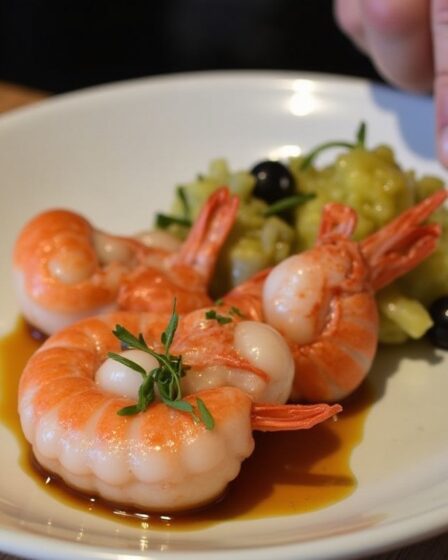 Les secrets gourmands de Roger Bitoune : gambas et Saint-Jacques sublimés