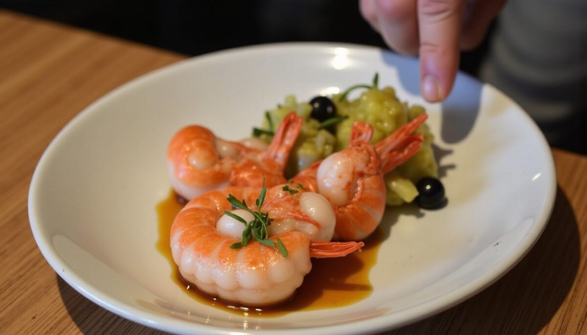 Les secrets gourmands de Roger Bitoune : gambas et Saint-Jacques sublimés
