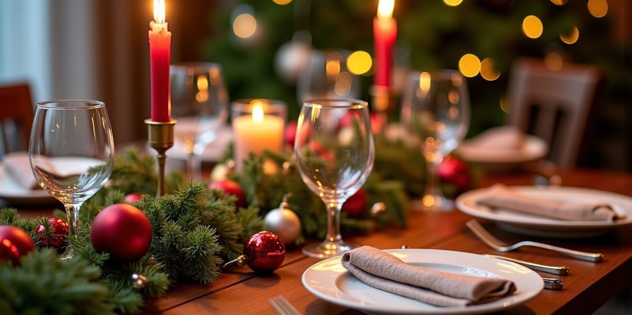Les 5 commandements pour une table de Noël élégante et digne d’un grand chef