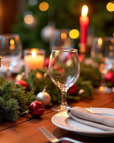 Les 5 commandements pour une table de Noël élégante et digne d’un grand chef