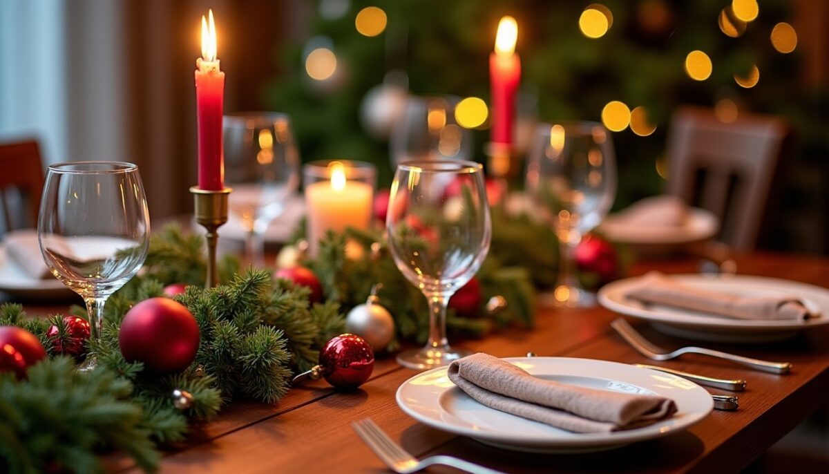 Les 5 commandements pour une table de Noël élégante et digne d’un grand chef