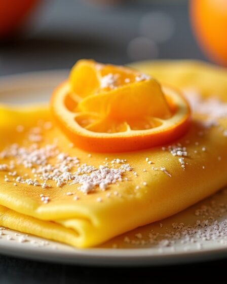 Crêpe Suzette : découvrez la recette flamboyante à l’orange, expliquée étape par étape