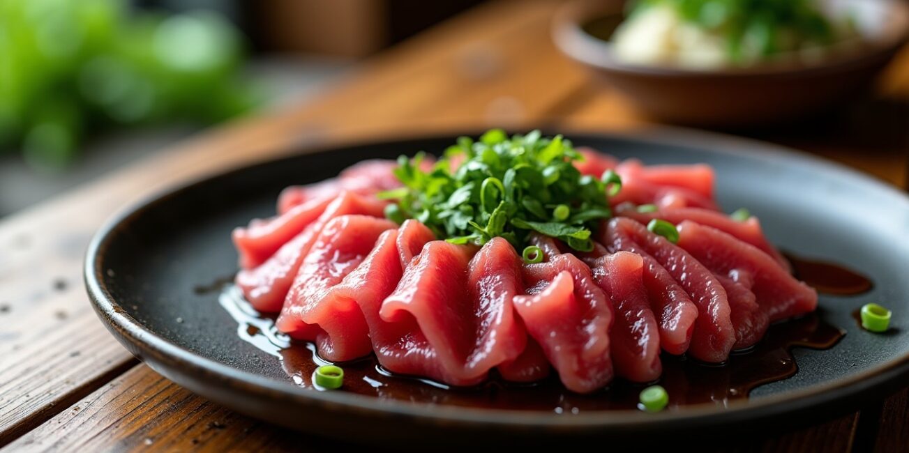 Tataki de bœuf : recette express, marinade savoureuse et cuisson rapide