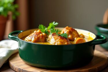 Lapin en cocotte à la moutarde : la recette classique, savoureuse et onctueuse