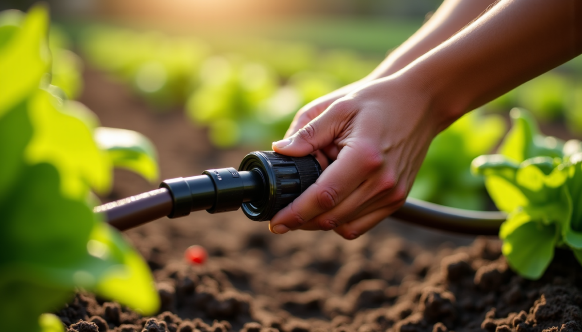Installer un système goutte-à-goutte au jardin : méthode en 8 étapes
